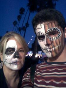 Day of the Dead Noah and me