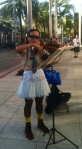 violin lady