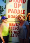 Birthday 2015 paddle board with suz